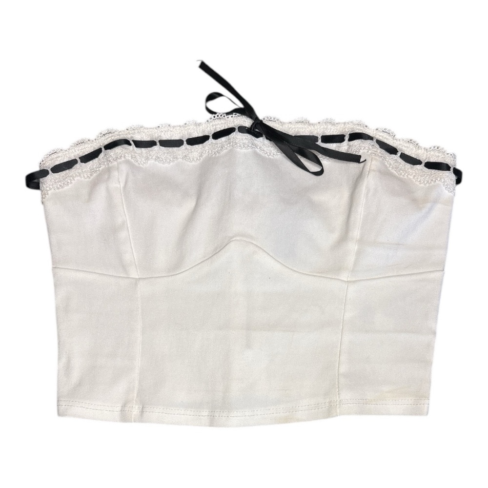 Y2K Windsor whimsygoth halter tube top corset